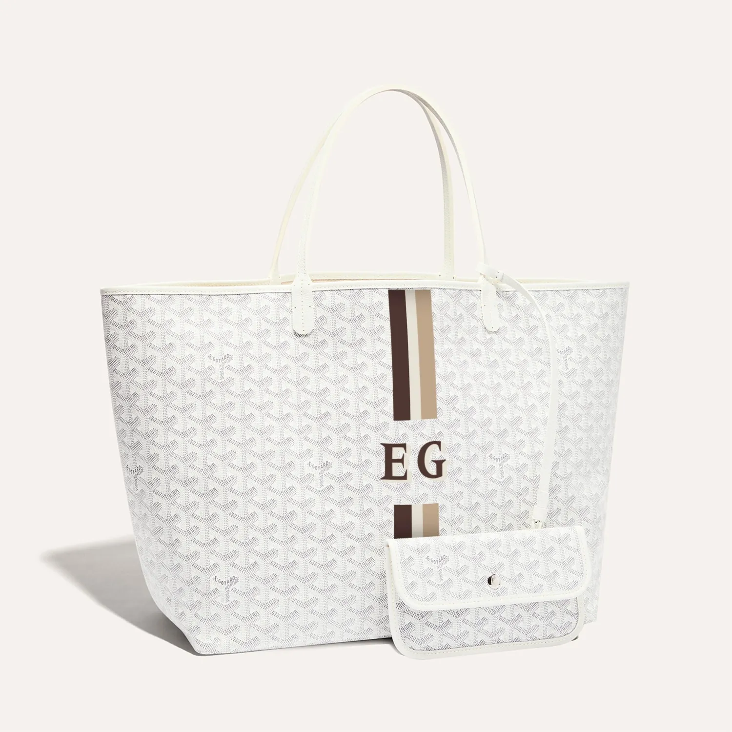 GOYARD Saint Louis GM bag Stripes and Initials - Image 1